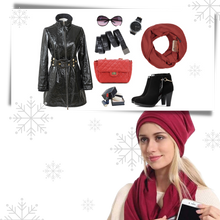 Load image into Gallery viewer, Calda sciarpa con tasca nascosta - Ozerty
