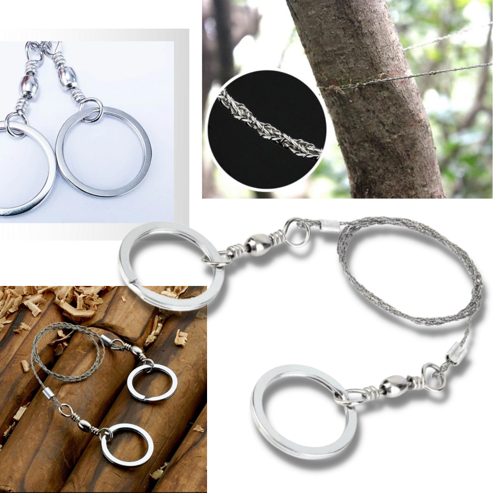 Sega a filo d'acciaio portatile - Ozerty