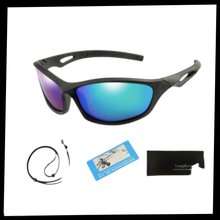 Carica l&#39;immagine nel visualizzatore di Gallery, Occhiali da sole sportivi polarizzati per bambini con cinturino - Ozerty
