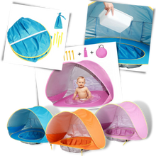 Load image into Gallery viewer, Tenda da spiaggia portatile per bambini con mini piscina - Ozerty
