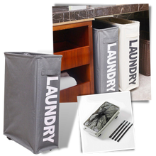 Load image into Gallery viewer, Cestino da bucato portatile con ruote - Ozerty
