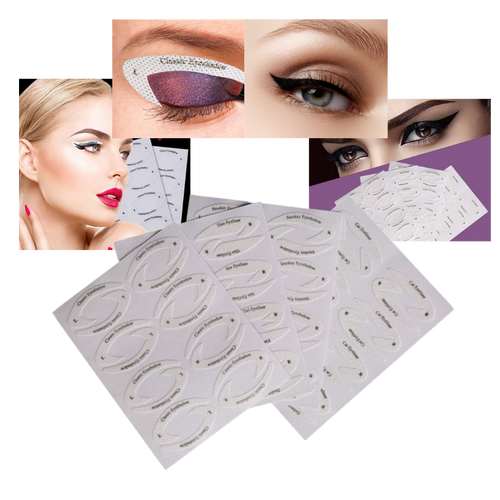 Confezione di stencil per eyeliner rapido - Ozerty