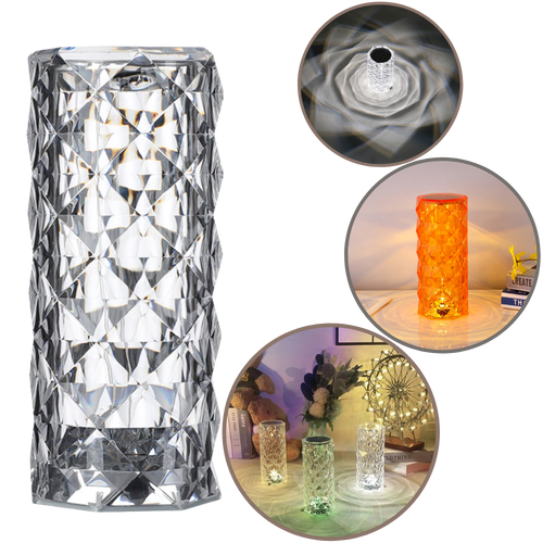 Lampada da tavolo in cristallo di lusso - Ozerty