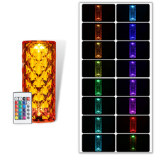 Load image into Gallery viewer, Lampada da tavolo in cristallo di lusso - Ozerty
