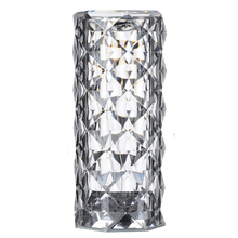 Load image into Gallery viewer, Lampada da tavolo in cristallo di lusso
