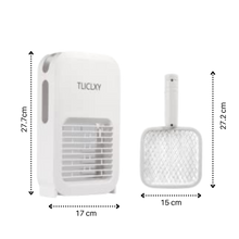 Load image into Gallery viewer, Insetticida elettrico per zanzare ricaricabile USB LED - Ozerty
