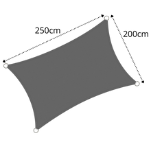 Carica l&#39;immagine nel visualizzatore di Gallery, Parasole rettangolare resistente alle intemperie vela - Ozerty
