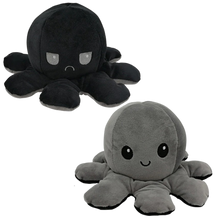 Carica l&#39;immagine nel visualizzatore di Gallery, Mini polpo di peluche reversibile
