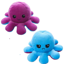 Carica l&#39;immagine nel visualizzatore di Gallery, Mini polpo di peluche reversibile
