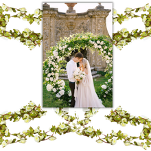 Load image into Gallery viewer, Ghirlanda di rose artificiali  - Ozerty
