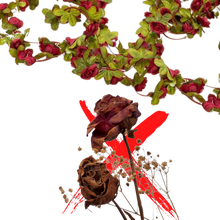 Load image into Gallery viewer, Ghirlanda di rose artificiali  - Ozerty

