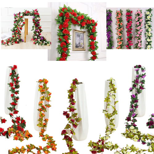 Ghirlanda di rose artificiali  - Ozerty