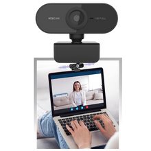 Load image into Gallery viewer, Webcam USB HD 1080p rotante con microfono
