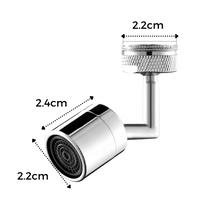 Load image into Gallery viewer, Ugello del rubinetto girevole a 360° anti-schizzo - Ozerty
