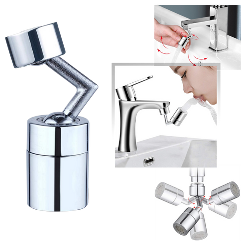 Ugello del rubinetto girevole a 360° anti-schizzo - Ozerty