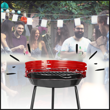 Carica l&#39;immagine nel visualizzatore di Gallery, GRIGLIA A CARBONE BBQ ROTONDA PORTATILE - Ozerty
