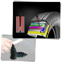 Load image into Gallery viewer, Chiodi per la riparazione di pneumatici in gomma - Ozerty
