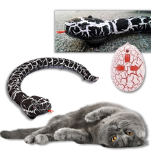 Load image into Gallery viewer, Giocattolo a serpente interattivo telecomandato per gatto - Ozerty
