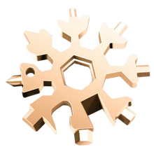 Carica l&#39;immagine nel visualizzatore di Gallery, Multiutensile a fiocco di neve in acciaio inossidabile 18-in-1
