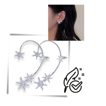 Load image into Gallery viewer, Coppia di orecchini alla moda con zirconi
