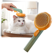 Load image into Gallery viewer, Spazzola per animali autopulente a forma di zucca - Ozerty

