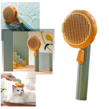 Load image into Gallery viewer, Spazzola per animali autopulente a forma di zucca - Ozerty
