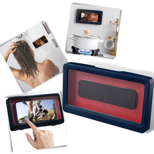 Supporto impermeabile per il telefono per la parete della doccia - Ozerty