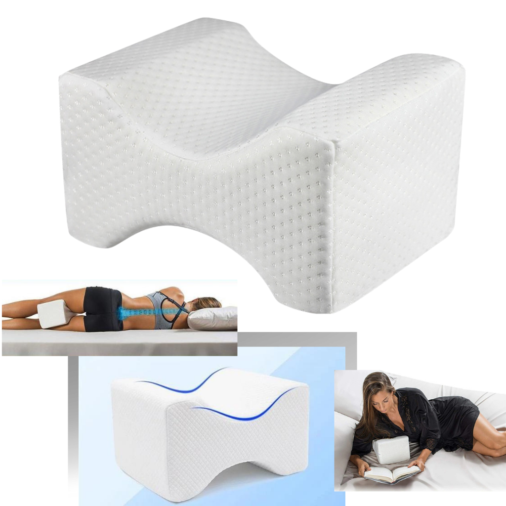 Cuscino laterale per ginocchia e gambe memory foam - Ozerty