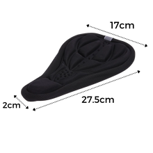 Load image into Gallery viewer, Cuscino del sedile della bicicletta imbottito in gel di silicone - Ozerty
