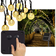 Load image into Gallery viewer, Stringa di luce solare a ghirlanda - Ozerty

