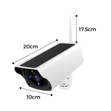 Carica l&#39;immagine nel visualizzatore di Gallery, Telecamera di sorveglianza solare - Ozerty
