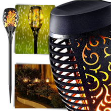 Load image into Gallery viewer, Torcia luminosa solare a LED con fiamma tremolante - Ozerty
