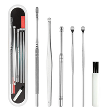 Load image into Gallery viewer, Set di strumenti per la pulizia del cerume in acciaio inossidabile - Ozerty
