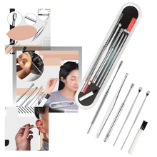 Load image into Gallery viewer, Set di strumenti per la pulizia del cerume in acciaio inossidabile - Ozerty
