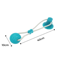 Load image into Gallery viewer, Giocattolo a ventosa con palla da tirare per cani - Ozerty
