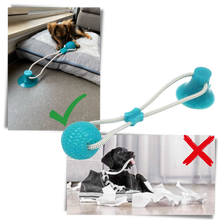 Load image into Gallery viewer, Giocattolo a ventosa con palla da tirare per cani - Ozerty
