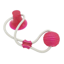 Load image into Gallery viewer, Giocattolo a ventosa con palla da tirare per cani - Ozerty
