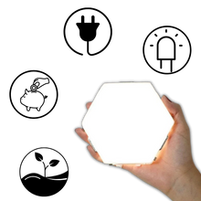 Carica l&#39;immagine nel visualizzatore di Gallery, Confezione da 3 luci touch modulari - Ozerty
