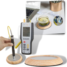 Load image into Gallery viewer, Scaldabicchieri elettrico USB in legno - Ozerty
