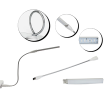 Carica l&#39;immagine nel visualizzatore di Gallery, Luce di crescita per piante USB LED con palo flessibile - Ozerty
