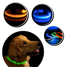 Load image into Gallery viewer, Collare per animali con luce LED ricaricabile USB - Ozerty

