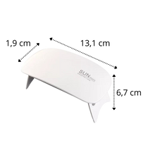 Carica l&#39;immagine nel visualizzatore di Gallery, Lampada per asciugare lo smalto sulle unghie a luce UV LED - Ozerty
