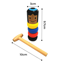 Load image into Gallery viewer, Giocattolo magico infrangibile dell&#39;uomo di legno - Ozerty
