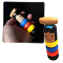 Load image into Gallery viewer, Giocattolo magico infrangibile dell&#39;uomo di legno
