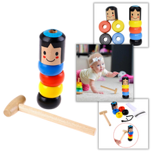 Load image into Gallery viewer, Giocattolo magico infrangibile dell&#39;uomo di legno - Ozerty
