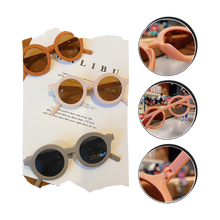 Carica l&#39;immagine nel visualizzatore di Gallery, Occhiali da sole rotondi vintage per bambini da 1 a 5 anni - Ozerty

