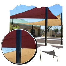Carica l&#39;immagine nel visualizzatore di Gallery, Vela parasole a triangolo resistente all&#39;acqua - Ozerty
