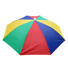 Load image into Gallery viewer, Cappello regolabile con ombrello senza mani -Arcobaleno - Ozerty
