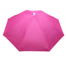 Load image into Gallery viewer, Cappello regolabile con ombrello senza mani -Rosa - Ozerty
