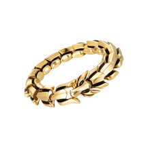 Load image into Gallery viewer, Bracciale regolabile Drago di Midgard -Oro - Ozerty
